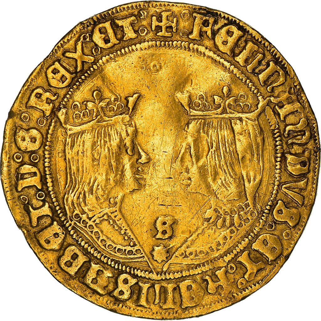 Moneta, Spagna, Double Excellente, Sevilla, BB, Oro, Friedberg:129