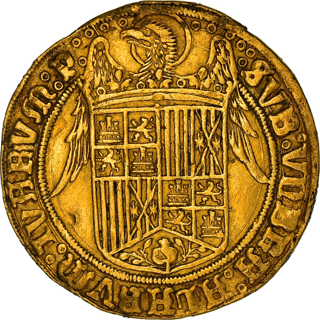 Moneta, Spagna, Double Excellente, Sevilla, BB, Oro, Friedberg:129