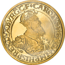Coin, Belgium, 50 Ecu, 1987, Brussels, MS(65-70), Gold, KM:167