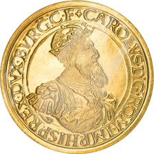 Coin, Belgium, 50 Ecu, 1987, Brussels, MS(65-70), Gold, KM:167