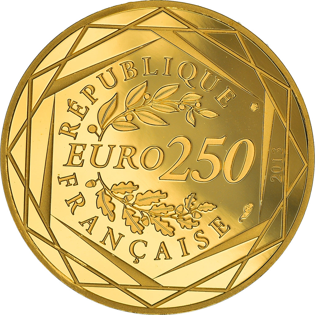 France, 250 Euro, Paix, 2013, Paris, MS(65-70), Gold