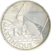 France, 10 Euro, 2010, Paris, Martinique, MS(65-70), Silver, KM:1662