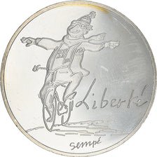 France, 10 Euro, Liberté, 2014, Sempé, MS(63), Silver, Gadoury:EU718