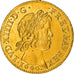 Moeda, França, Louis XIII, Louis d'or, Louis d'Or, 1644, Paris, à la mèche