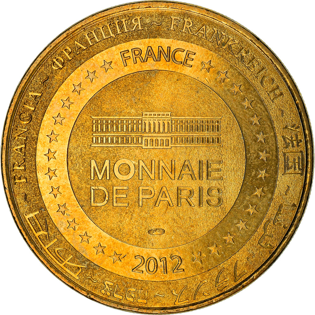 France, Token, Tourist Token, Lascaux II, Dordogne, 2012, Monnaie de Paris