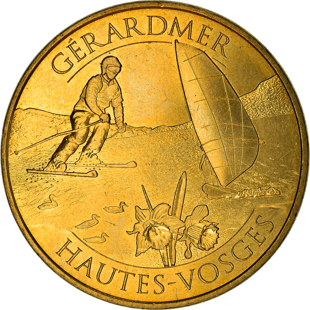 France, Token, Tourist Token, Gérardmer, Hautes-vosges, 2016, Monnaie de Paris
