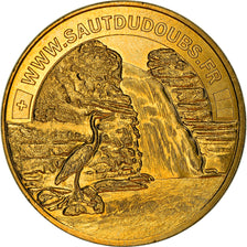 France, Token, Tourist Token, 25/ Saut du Doubs - Grand Site National, 2014