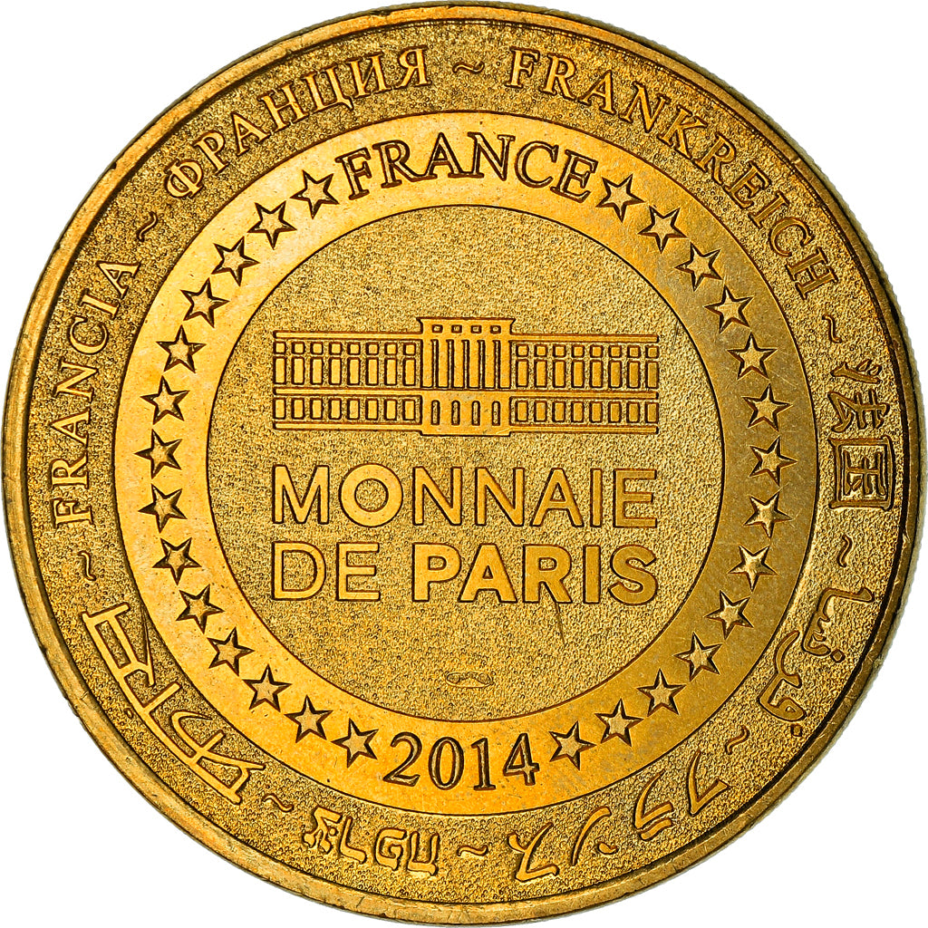 France, Token, Tourist Token, 25/ Saut du Doubs - Grand Site National, 2014