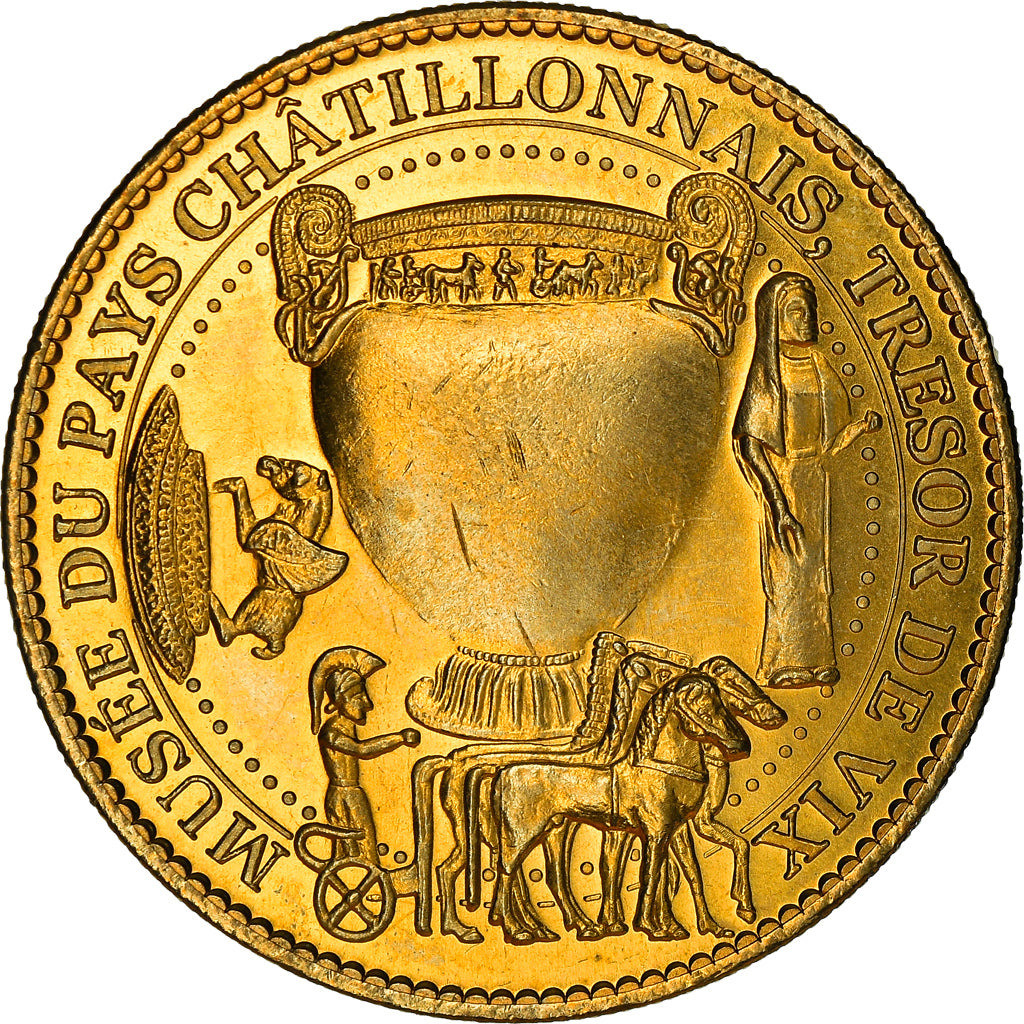 France, Token, Tourist Token, Musée du Pays Châtillonnais, 2009, Arthus