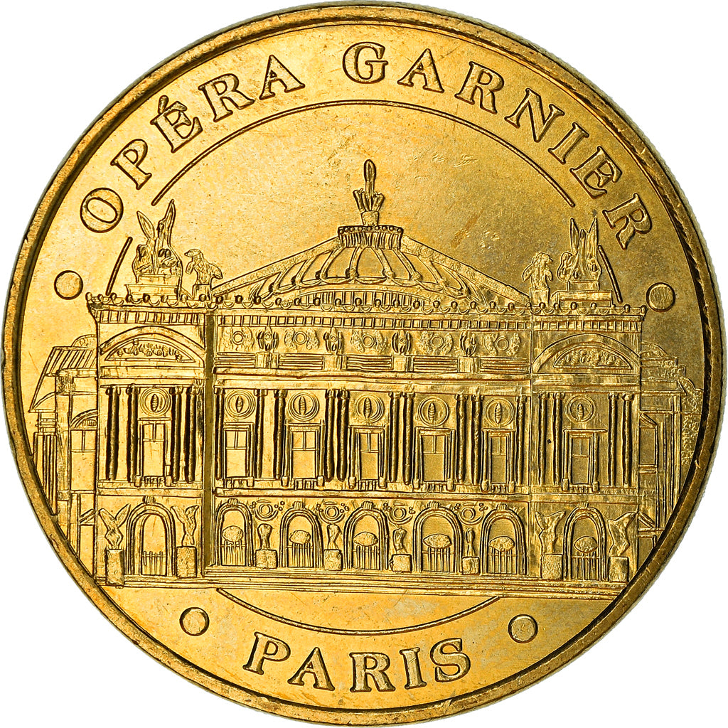 France, Token, 75/ Paris - Opéra Garnier, 2019, MDP, MS(63), Cupro-nickel