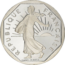 Moneta, Francia, Semeuse, 2 Francs, 2001, BE, FDC, Nichel, KM:942.2