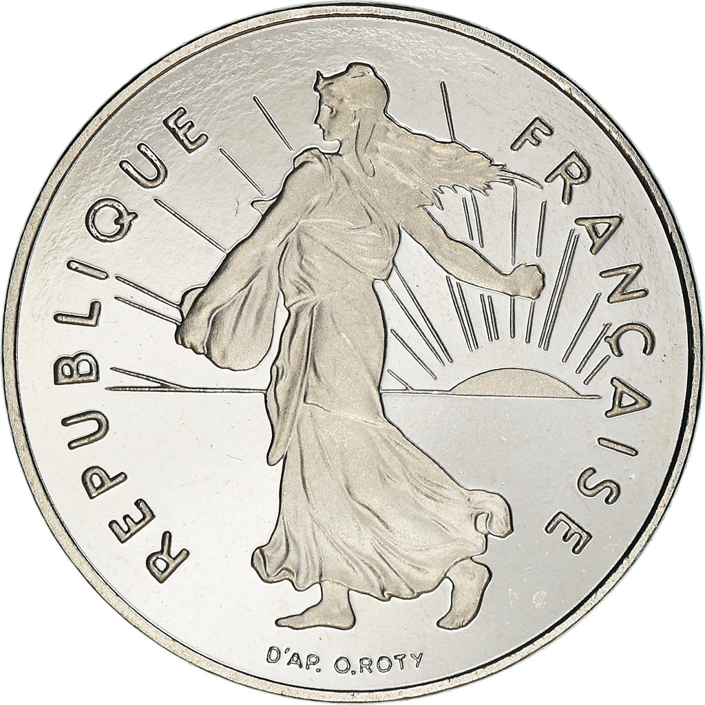 Monnaie, France, Semeuse, Franc, 2001, Paris, BE, FDC, Nickel, Gadoury:474b
