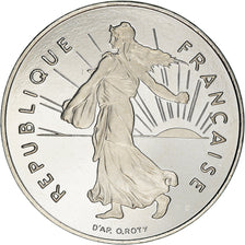 Monnaie, France, Semeuse, Franc, 2001, Paris, BE, FDC, Nickel, Gadoury:474b