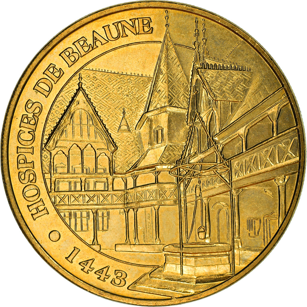 France, Token, Touristic token, Beaune -   Hospices 1443, Arts & Culture, 2018