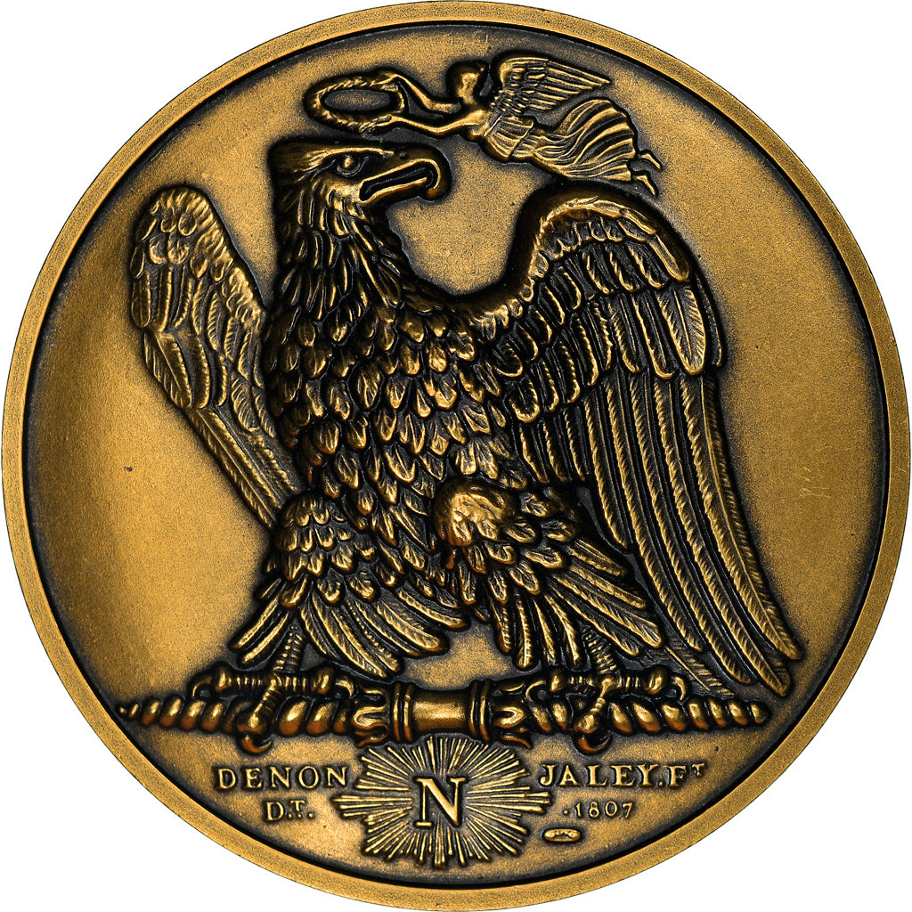 France, Medal, Napoléon en Égypte, Denon, Restrike, MS(65-70), Bronze