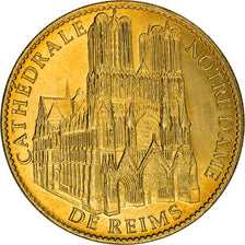 France, Token, Touristic token, Reims - Cathédrale Notre Dame, 2013, Arthus