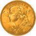 Coin, Switzerland, 20 Francs, 1922, Berne, MS(60-62), Gold, KM:35.1