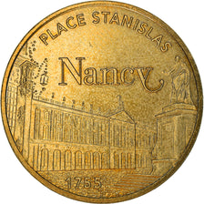France, Medal, Nancy - Place Stanislas, 2005, MS(64), Cupro-nickel Aluminium