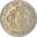 Coin, Seychelles, 25 Cents, 1977, British Royal Mint, AU(55-58), Copper-nickel