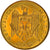 Coin, Moldova, 50 Bani, 1997, MS(60-62), Brass Clad Steel, KM:10