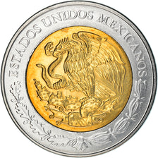 Coin, Mexico, 5 Pesos, 2008, Mexico City, MS(63), Bi-Metallic, KM:900.1