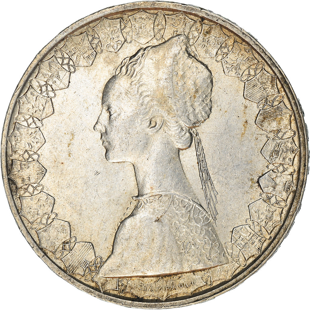 Coin, Italy, 500 Lire, 1960, Rome, EF(40-45), Silver, KM:98