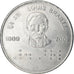 Coin, INDIA-REPUBLIC, 2 Rupees, 2009, MS(63), Stainless Steel, KM:368