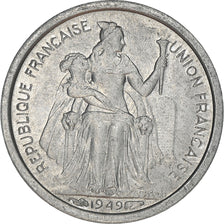 Coin, New Caledonia, 50 Centimes, 1949, Paris, MS(64), Aluminum, KM:1