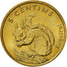 Moeda, Andorra, 5 Centims, 2002, MS(63), Latão, KM:180