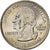 Moneta, USA, Wyoming, 1890, Quarter, 2007, U.S. Mint, Philadelphia, Quarter