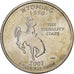 Coin, United States, Wyoming, 1890, Quarter, 2007, U.S. Mint, Philadelphia