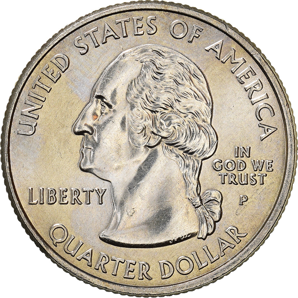 Coin, United States, Washington, 1889, Quarter, 2007, U.S. Mint, Philadelphia