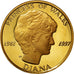 United Kingdom, Medal, Lady Diana, Princess of Wales, 1997, MS(65-70), Gold