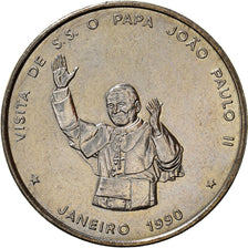Moneta, Capo Verde, 100 Escudos, 1990, Pape Jean Paul II, SPL, Rame-nichel