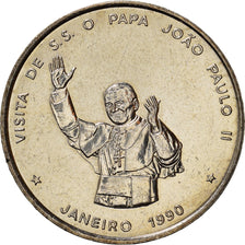 Monnaie, Cape Verde, 100 Escudos, 1990, Pape Jean Paul II, SPL, Cupro-nickel
