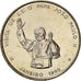 Coin, Cape Verde, 100 Escudos, 1990, Pape Jean Paul II, MS(63), Copper-nickel