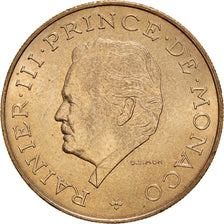 Monnaie, Monaco, Rainier III, 10 Francs, 1976, TB+, Copper-Nickel-Aluminum