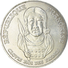 Coin, France, Clovis, 100 Francs, 1996, AU(55-58), Silver, KM:1180, Gadoury:953