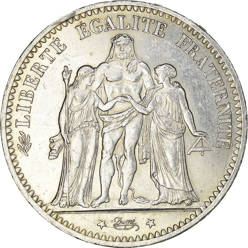 Coin, France, Hercule, 5 Francs, 1874, Paris, AU(50-53), Silver, KM:820.1