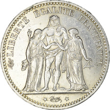 Coin, France, Hercule, 5 Francs, 1874, Paris, AU(50-53), Silver, KM:820.1