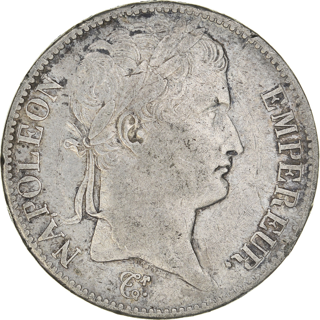 Munten, Frankrijk, Napoléon I, 5 Francs, 1812, Lille, ZG+, Zilver, KM:694.16