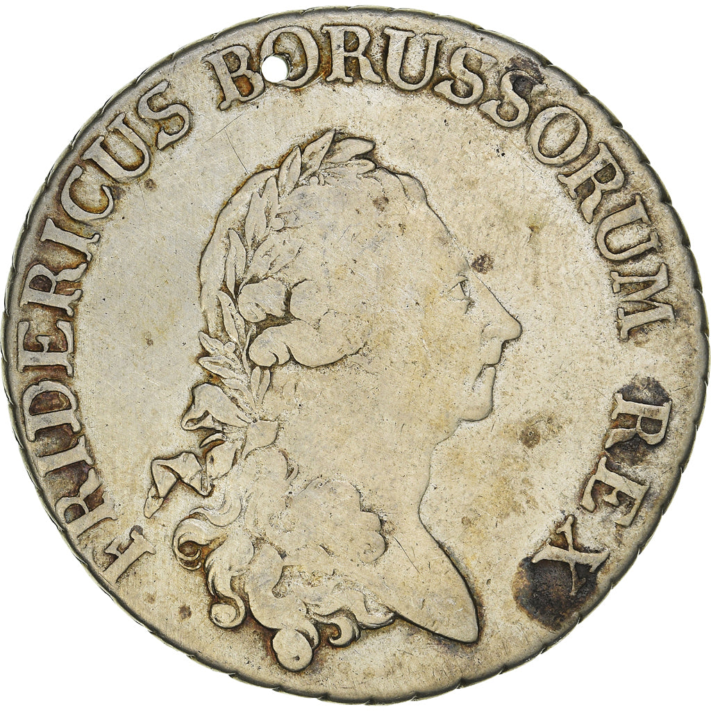 Moneta, Stati tedeschi, PRUSSIA, Friedrich II, Thaler, 1785, Berlin, B+