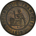 Coin, FRENCH INDO-CHINA, Cent, 1892, Paris, EF(40-45), Bronze, KM:1, Lecompte:43