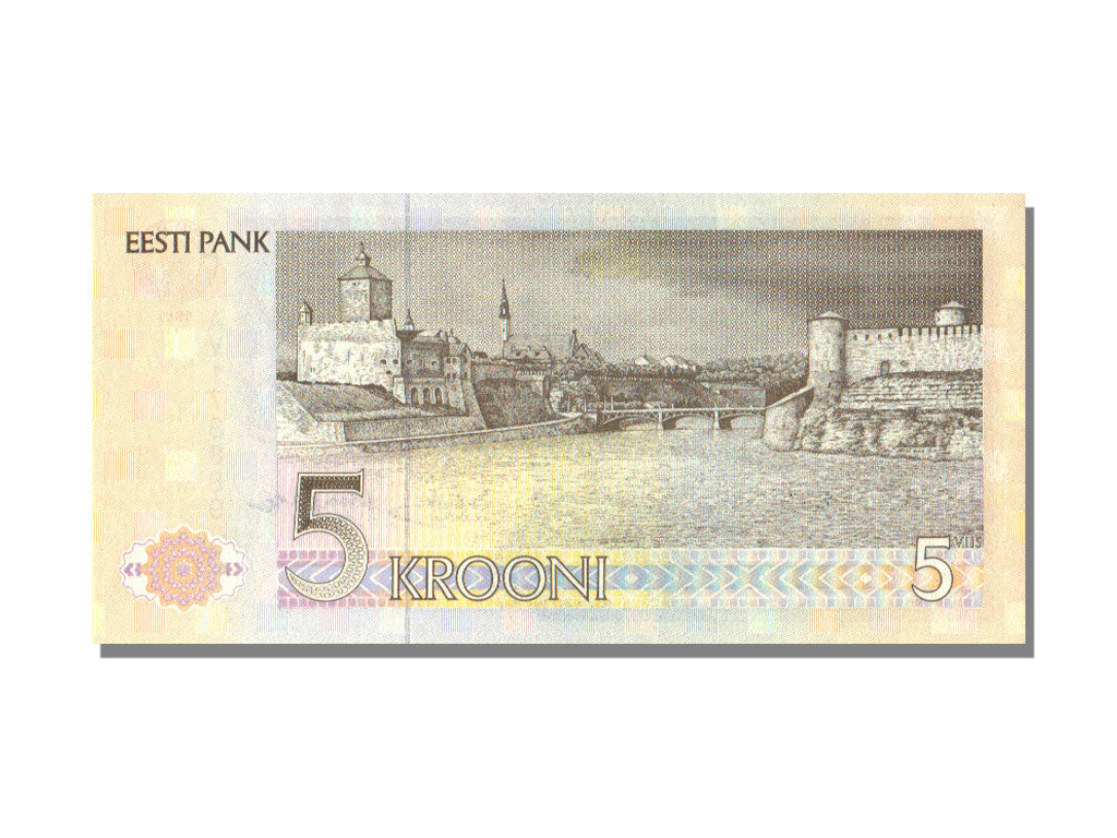 Estonia, 5 Krooni, 1991, UNC(65-70)