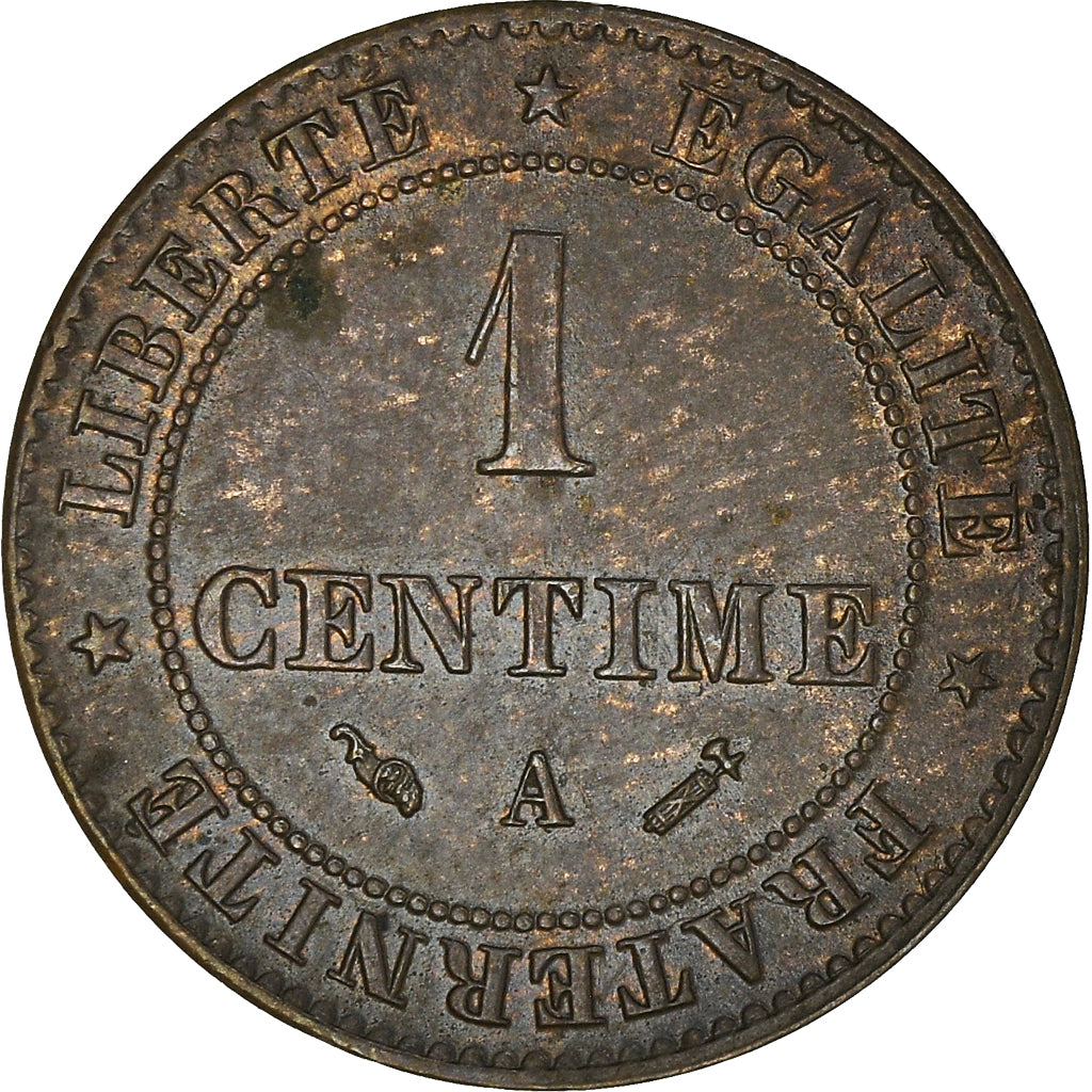 Coin, France, Cérès, Centime, 1895, Paris, EF(40-45), Bronze, KM:826.1