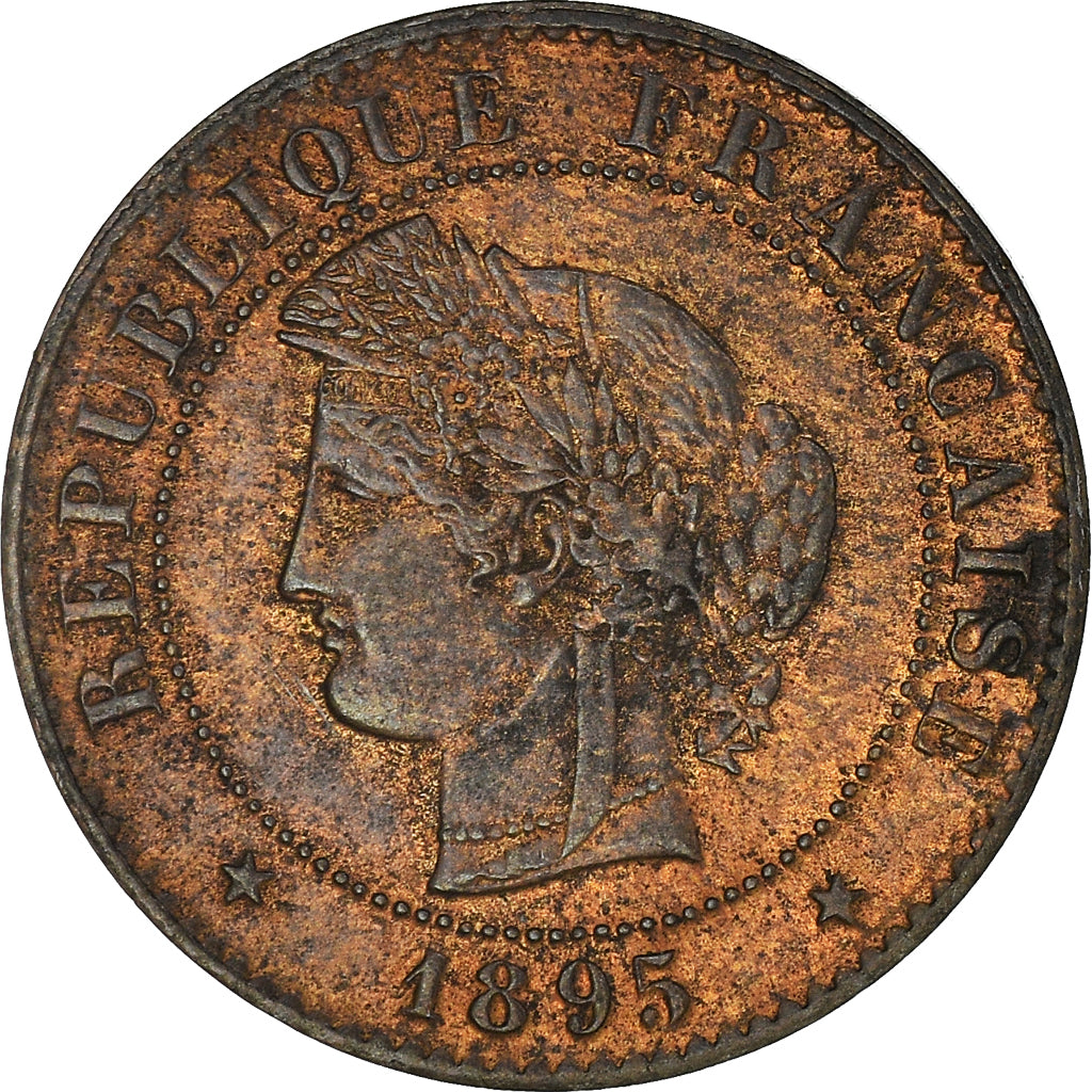 Coin, France, Cérès, Centime, 1895, Paris, EF(40-45), Bronze, KM:826.1
