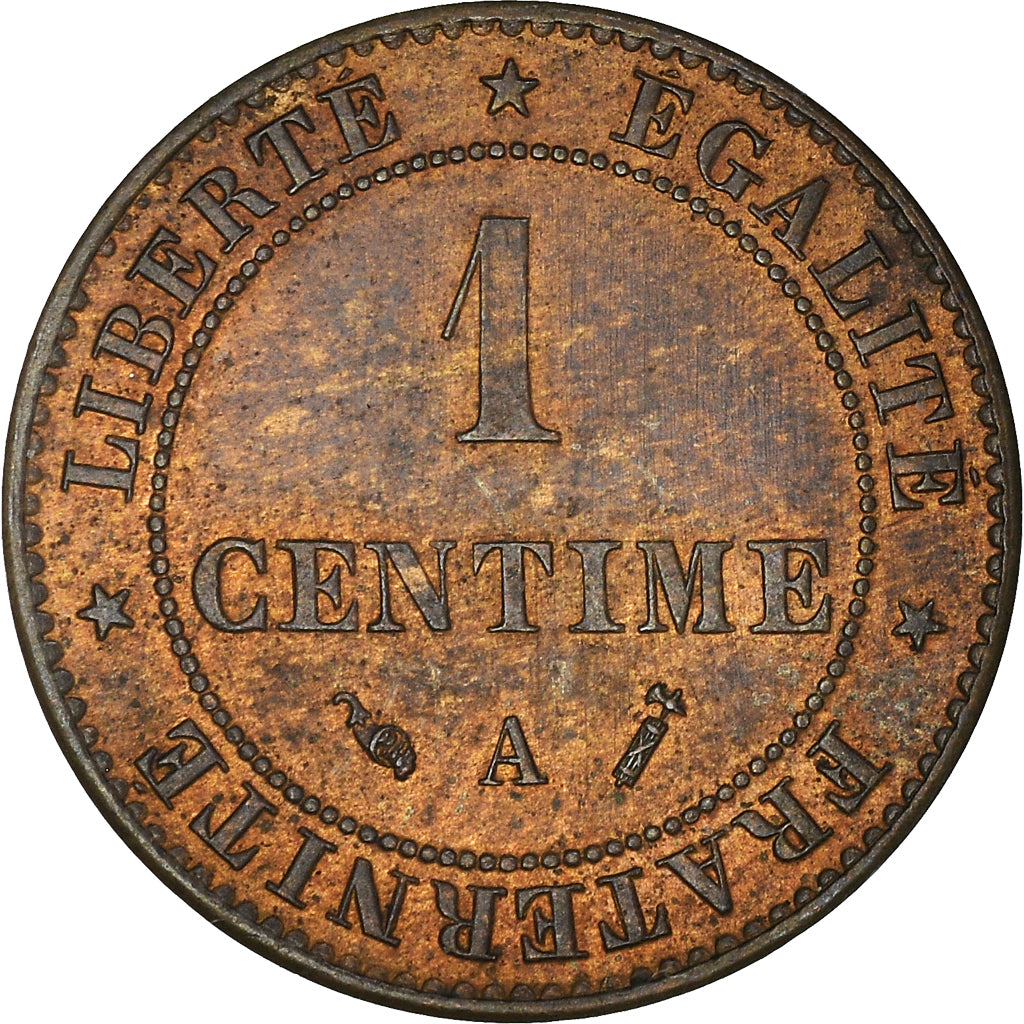 Coin, France, Cérès, Centime, 1895, Paris, EF(40-45), Bronze, KM:826.1