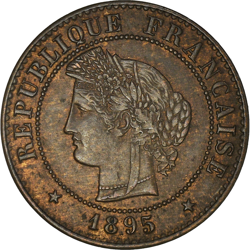 Coin, France, Cérès, Centime, 1895, Paris, EF(40-45), Bronze, KM:826.1