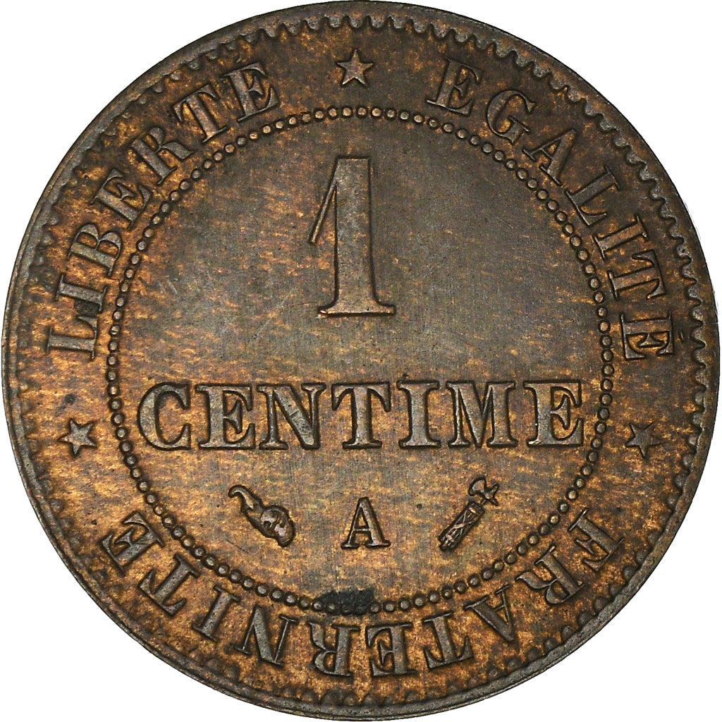 Coin, France, Cérès, Centime, 1895, Paris, EF(40-45), Bronze, KM:826.1