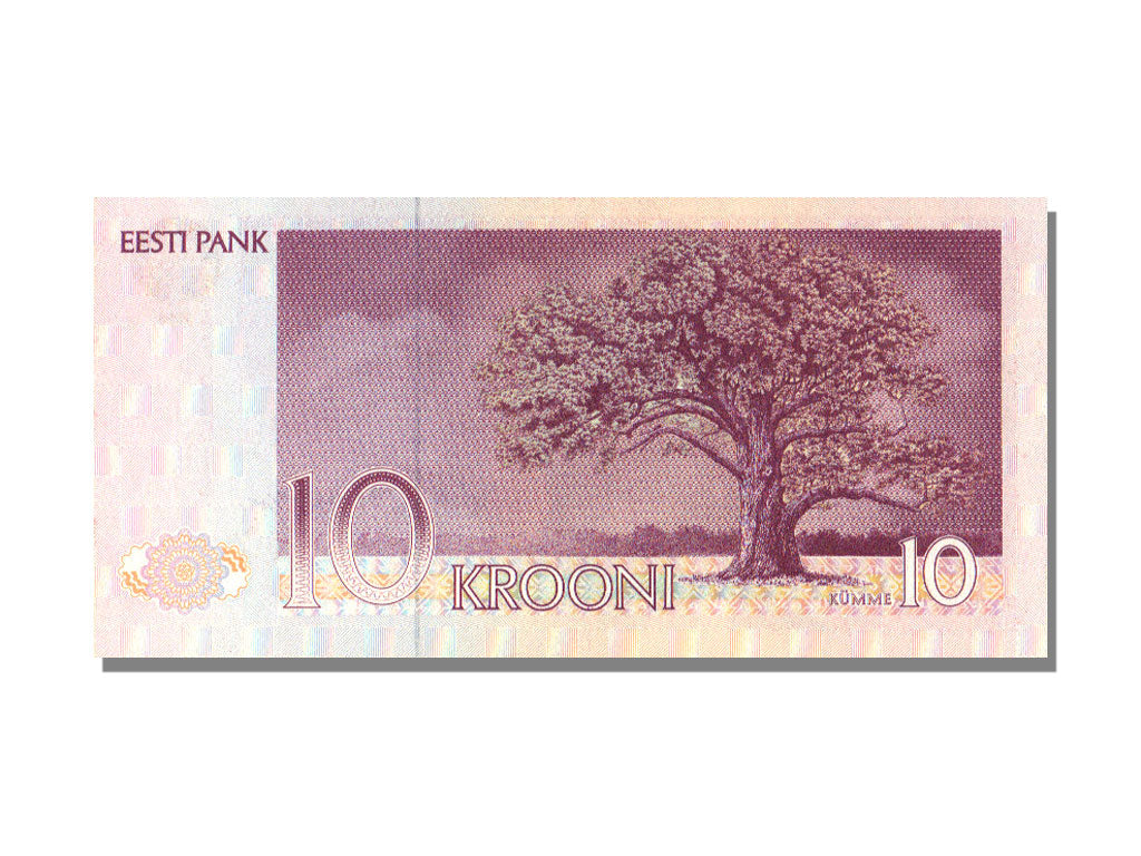 Estonia, 10 Krooni, 1991, KM #72a, UNC(65-70), AF 366187
